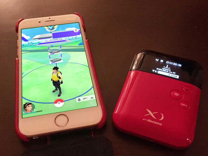 ポケモンGOとWifiルーター