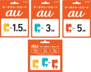 auデータチャージカード